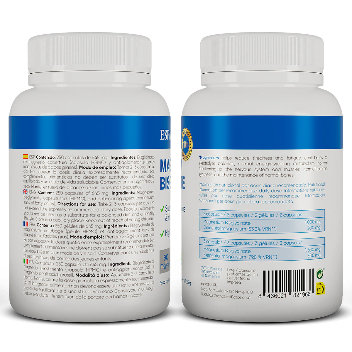 OVONNA™ — Magnesio Bisglicinato