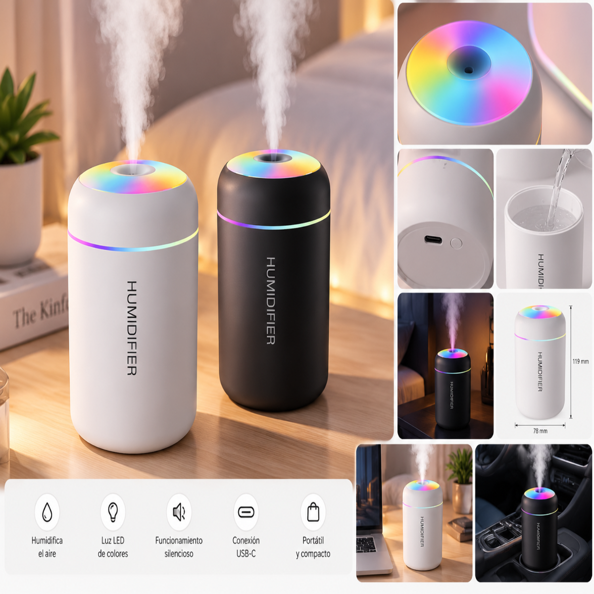 OVONNA™ — Humidificador Aromático