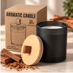 OVONNA™ — Velas aromáticas con tapa de bambú