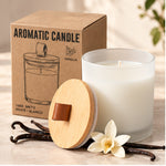 OVONNA™ — Velas aromáticas con tapa de bambú